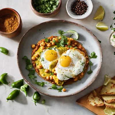 Huevos Rancheros with an Indo Twist