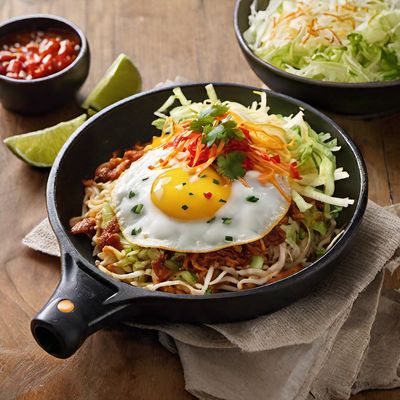 Japanese-style Huevos Rancheros