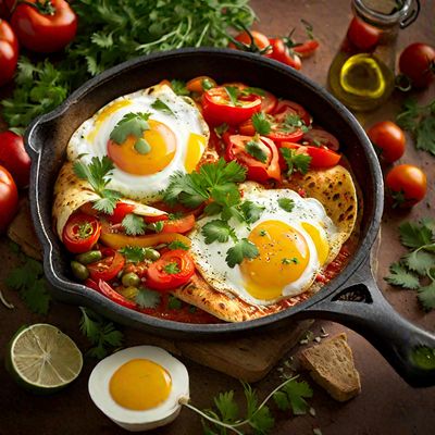 Moroccan-style Huevos Rancheros