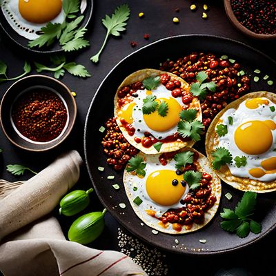 Sichuan-style Spicy Huevos Rancheros