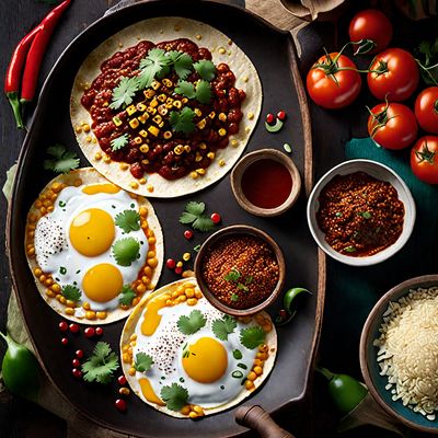 Sichuan-style Spicy Huevos Rancheros