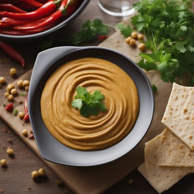 Hummus Beiruti with a Twist