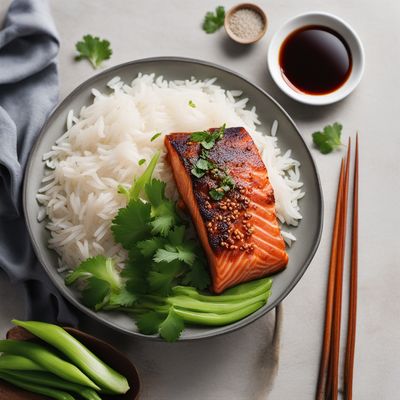 Hunan-style Poached Salmon