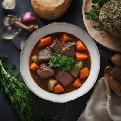 Icelandic Lamb Stew with Root Vegetables