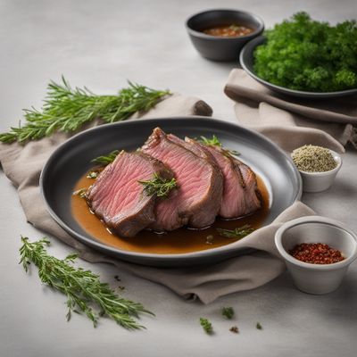 Icelandic Lamb Svið with Herb-infused Gravy