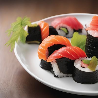 Ikura Sushi with a Twist