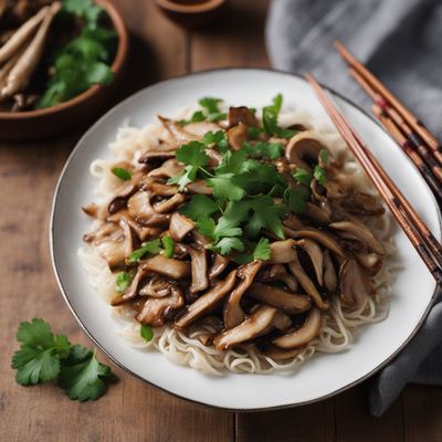 Imperial Chicken and Mushroom Stir-Fry