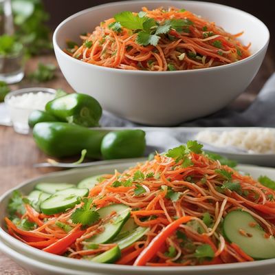 Indian Chinese Tashkent Salad