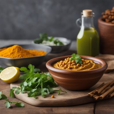 Indian Spiced Chickpea Dip