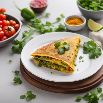 Indian Spiced Omelet