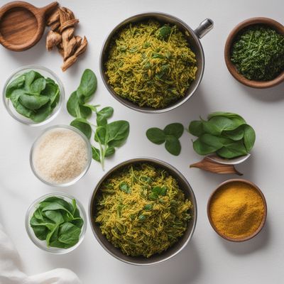 Indian Spinach Pulao