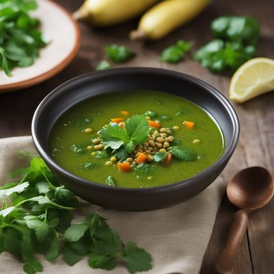 Indian-style Pistou Soup