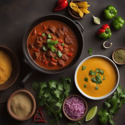 Indio Viejo - Nicaraguan Cornmeal Stew