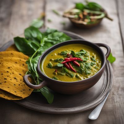 Indo-style Spinach Curry with Yogurt (Cheera Moru)