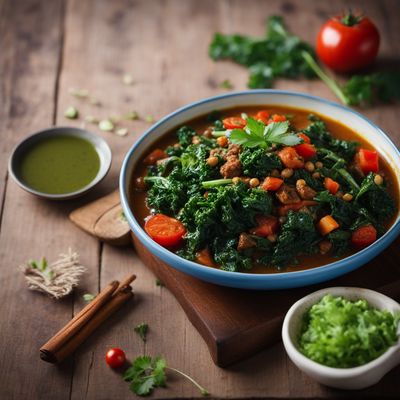 Indonesian Arab-Inspired Spiced Kale Stew