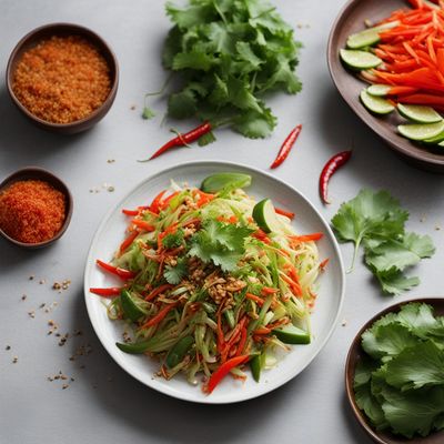 Indonesian Chinese Style Nopalitos Salad