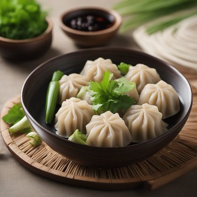 Indonesian Chinese Style Steamed Taro Dumplings