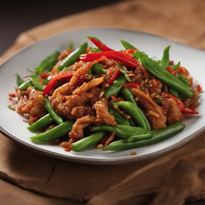 Indonesian Chinese-style Stir-Fried Squid