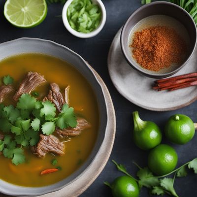 Indonesian Spiced Lamb Soup