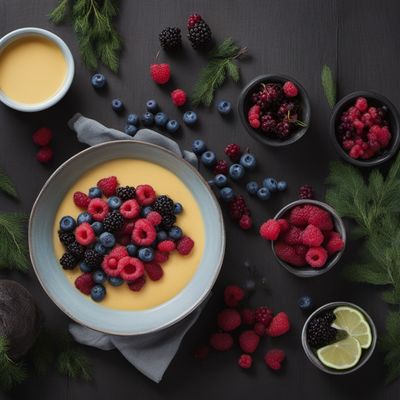 Inuit-inspired Mămăligă with Arctic Berries