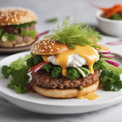 Inuit-inspired Ramen Burger