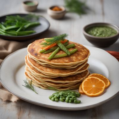 Inuit-style Arctic Char Pancakes