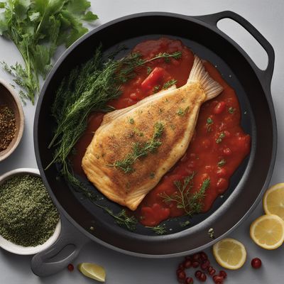 Inuit-style Pan-fried Flounder