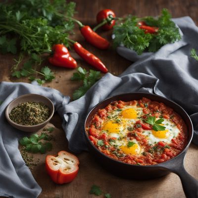 IONA-style Spicy Baked Eggs