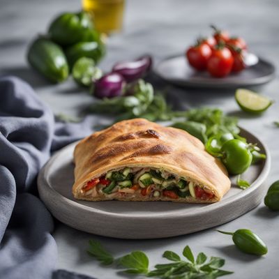 Ionian Island Vegetable Calzone