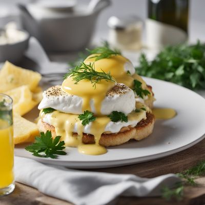 Ionian Islands-style Eggs Benedict