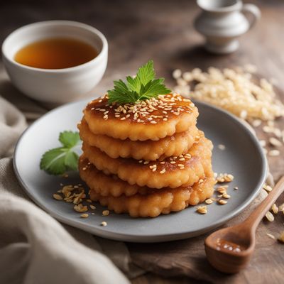 Iranian Honey Rice Cakes