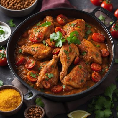 Iranian-style Chicken Karahi