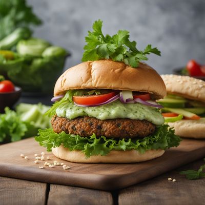 Israeli-style Falafel Burger