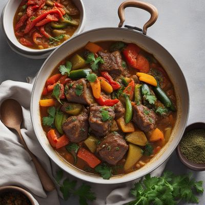 Israeli-style Lamb and Vegetables Stew