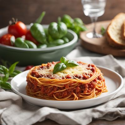 Italian-American Spaghetti Pie