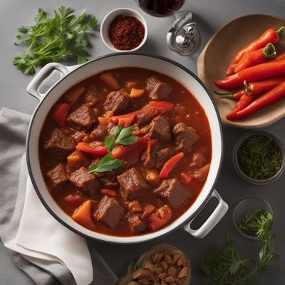 Italian-American Style Fiakergulasch