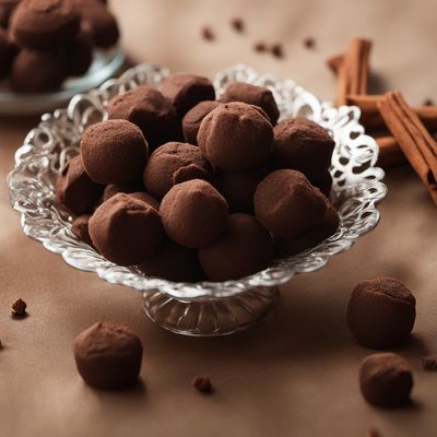 Ivorian Chocolate Hazelnut Truffles