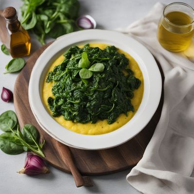 Ivorian-inspired Spinach Polenta