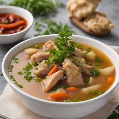 Jamaican Chicken Foot Soup