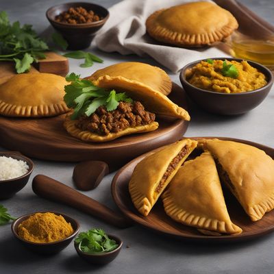 Jamaican Curry Beef Patty