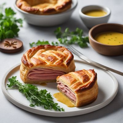 Jambon en Croute with Mustard and Herbs