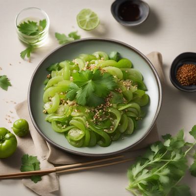 Japanese-style Green Tomato Salad