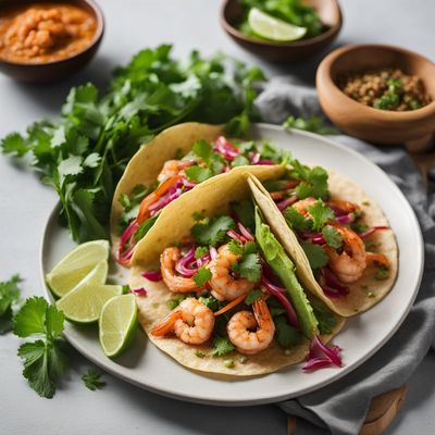 Javanese-inspired Spicy Shrimp Tacos