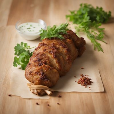 Javanese-style Boudin Blanc