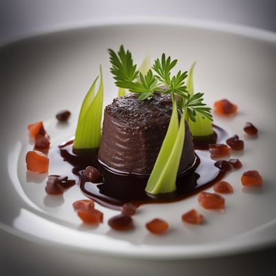 Jellied Moose Nose with a Haute Cuisine Twist