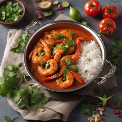 Jhinga Nisha - Spicy Indian Prawn Curry