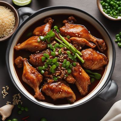 Jiangsu-style Chicken in Pepitoria Sauce