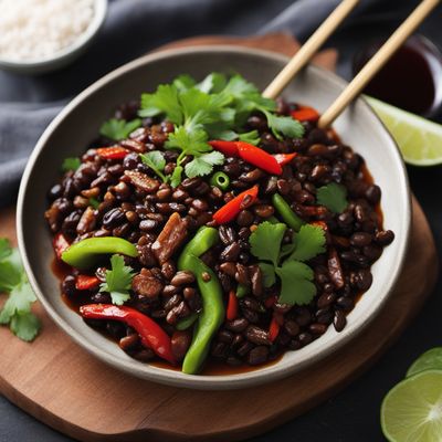 Jing Jiang Rou Si - Chinese Black Bean Pork Stir-Fry