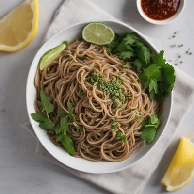 Jordanian-inspired Abura Soba