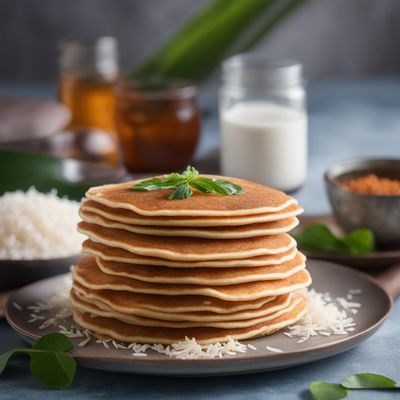 Kallappam - Fluffy Rice Pancakes